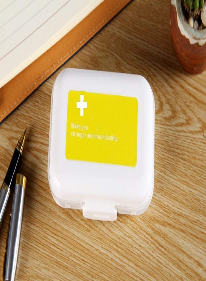 Dayalu Tablet Pill Organizer Box With Snap Lids | 7-Day Am/Pm | Large Compartments For Bigger Pills (8 Slots Box) - Image 1